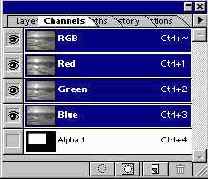 Сохранение выделения в канале